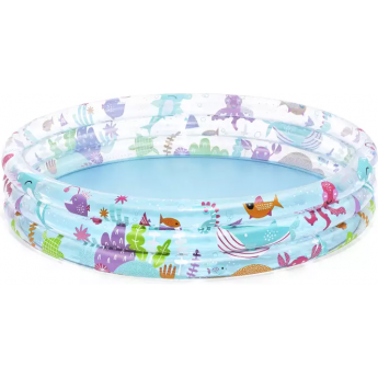 Детский надувной бассейн BESTWAY "ПОДВОДНЫЙ МИР" 152х30см