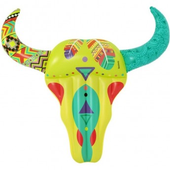 Надувной матрас-плот для плавания BESTWAY БОГЕМСКИЙ БУЙВОЛ 43401 257x239 см, до 90 кг, от 12 лет